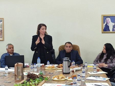 بلدية شفاعمرو تقيم لجنة توجيه بلدية لمشروع الشيخوخة المثلى بمشاركة ممثلين عن أبناء الجيل الذهبي . 